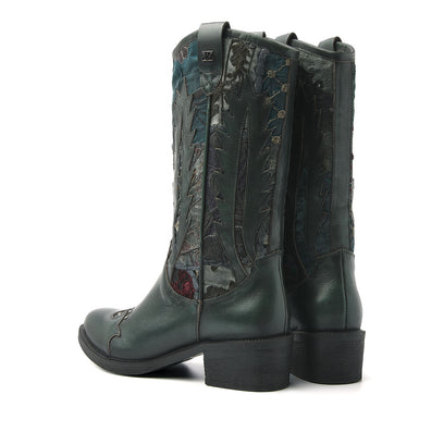 Damen-Stiefel 85.631 Green