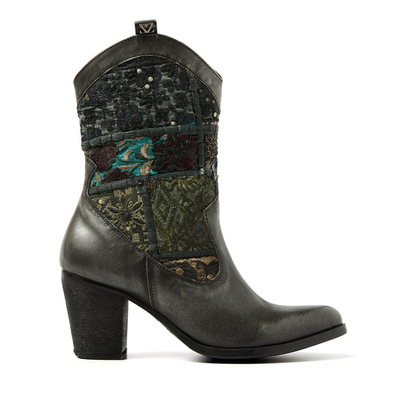 Marthe Damen Leder-Stiefeletten Silver Marthe Damen Leder-Stiefeletten Silver