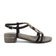 Estralla Damen Wildleder-Sandalen Black