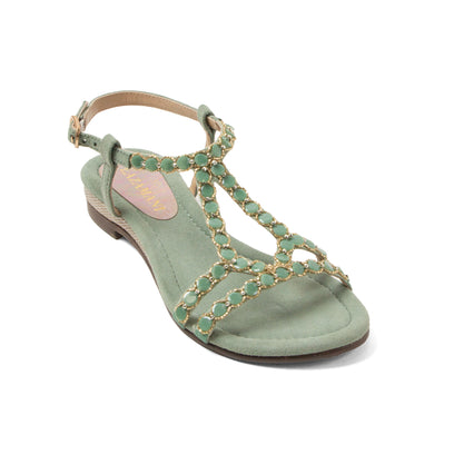 Izarra Damen Wildleder-Sandalen Sage
