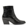 River Damen Leder-Stiefeletten Black