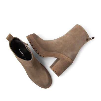 Rowan Damen Wildleder-Boots Taupe