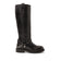 Leslie Damen Leder-Stiefel Black