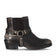 Emmi Damen Leder-Stiefeletten Pewter