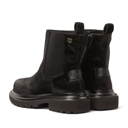 Haidy Damen Wildleder-Boots Black