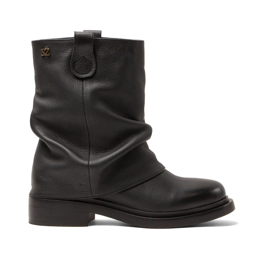 Tari Damen Leder-Boots Black