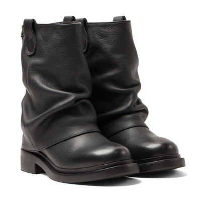 Tari Damen Leder-Boots Black