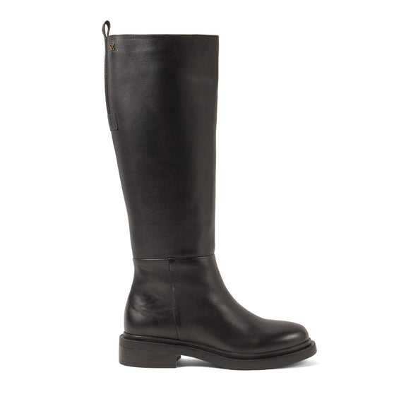 Uma Damen Leder-Stiefel Black Uma Damen Leder-Stiefel Black
