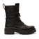 Jessie Damen Leder-Schnürboots Black