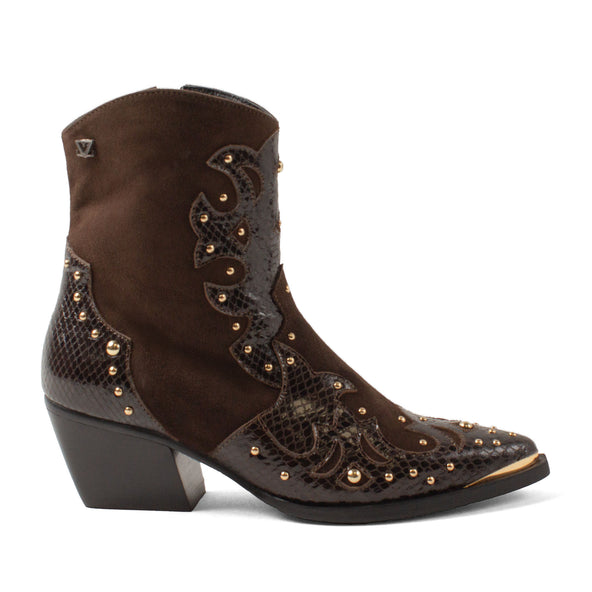 Fenne Damen Leder-Stiefeletten Brown Fenne Damen Leder-Stiefeletten Brown