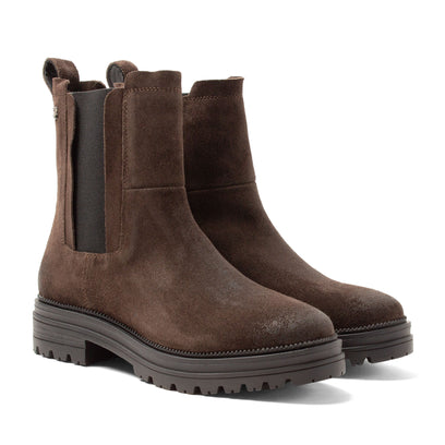 Nola Damen Wildleder-Boots Brown