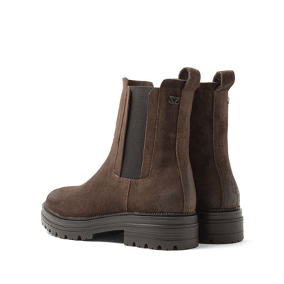 Nola Damen Wildleder-Boots Brown