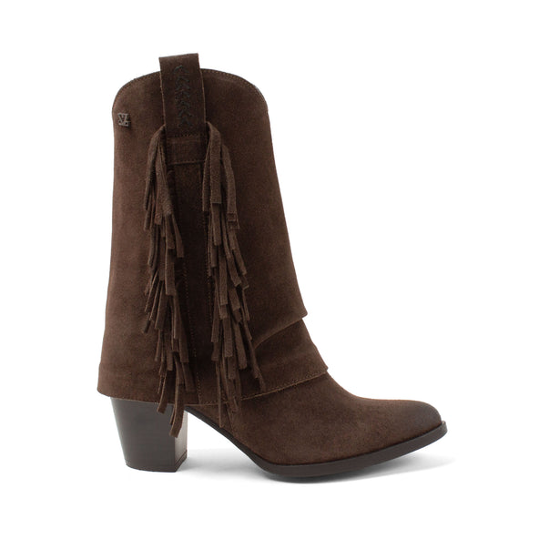 Emi Damen Wildleder-Stiefel Brown Emi Damen Wildleder-Stiefel Brown
