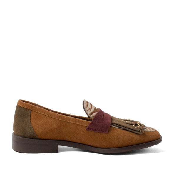 Lola Damen Wildleder-Loafer Tan Lola Damen Wildleder-Loafer Tan