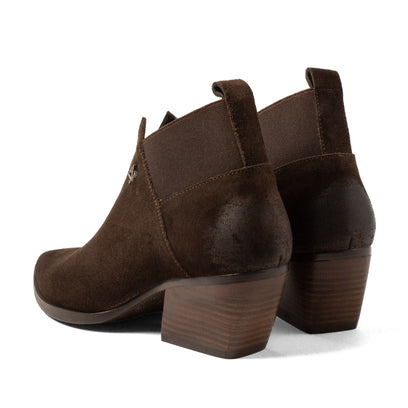 Britt Damen Wildleder-Stiefeletten Brown