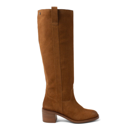 Elin Damen Wildleder-Stiefel Cognac Elin Damen Wildleder-Stiefel Cognac