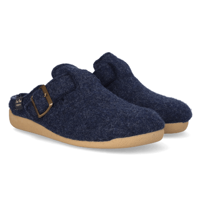 Mima-FP Damen Hausschuhe Blau