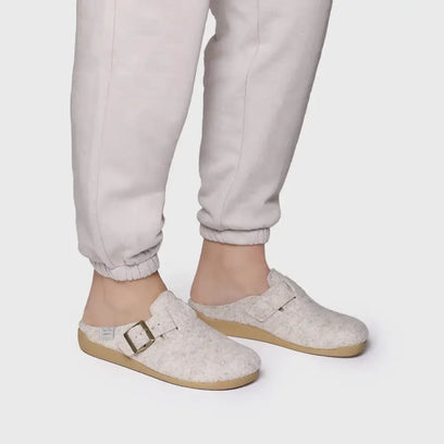 Mima-FP Damen Hausschuhe Cru