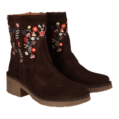 Monells Damen Wildleder-Boots Marro