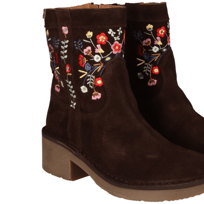 Monells Damen Wildleder-Boots Marro
