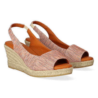 Monza-FY Damen Espadrilles Vermell