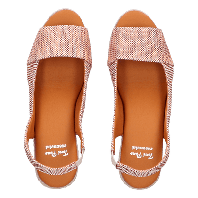 Monza-FY Damen Espadrilles Vermell
