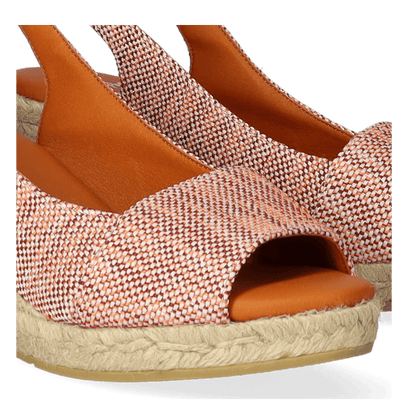 Monza-FY Damen Espadrilles Vermell