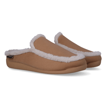 Munic-BD Damen Hausschuhe Camel