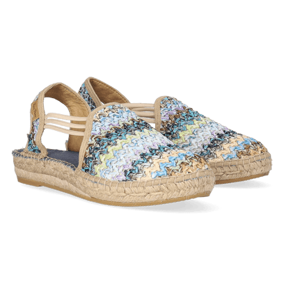 Noa-NZ Damen Espadrilles Blau