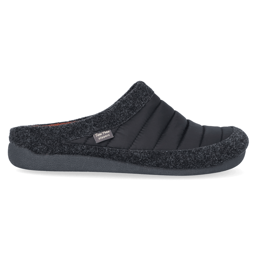 Nordi-TK Herren Hausschuhe Black