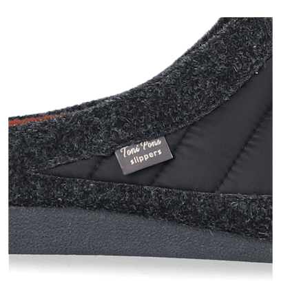 Nordi-TK Herren Hausschuhe Black