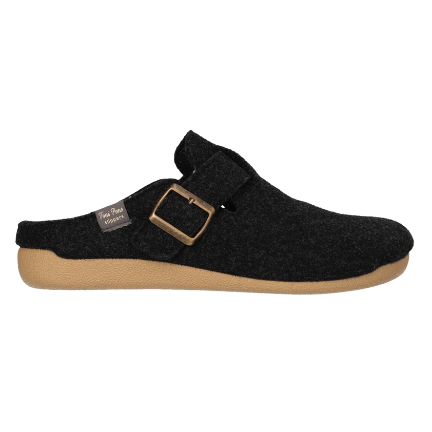 Norton-FP Herren Filz-Hausschuhe Negre