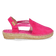 Nuria Damen Espadrilles Fucsia