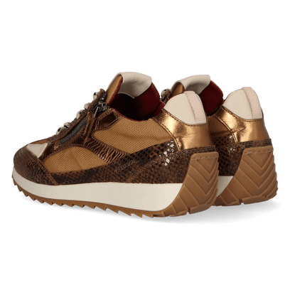 HERA 08.02 Damen Sneaker Leder/Mesh Dark Brown