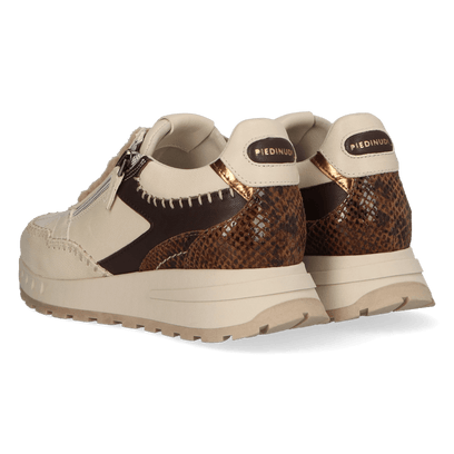 KAROL 04.02 Damen Leder-Sneaker Off-White