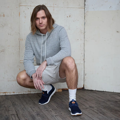 Wally Drift Mesh Herren Halbschuhe Navy Blazer/White