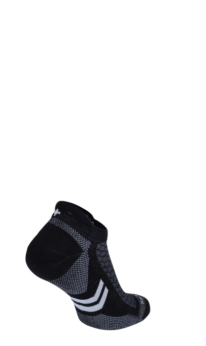 Incline II Micro Herren Sportsocken 15-20 mmHg Black