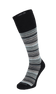 Sunset Stripe Herren Kompressionsstrümpfe 15-20 mmHg Black