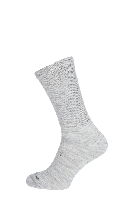 Extra Easy Herren Komfort Socken Light Grey