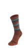 Peaks Herren Wandersocken 15-20 mmHg Terracotta