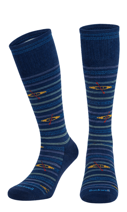 Float Herren Kompressionsstrümpfe 15-20 mmHg Navy