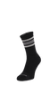 Plantar Ease Retro Herren Socken 20-30 mmHg Black