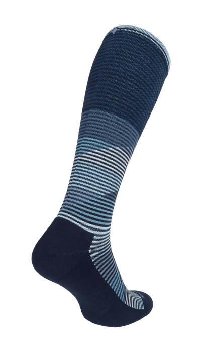 Geo Jim Damen Kompressionsstrümpfe 15-20 mmHg Navy