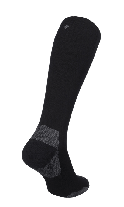 Cadence Damen Sportsocken 15-20 mmHg Black Solid