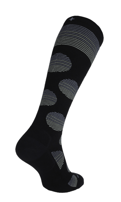 Featherweight Dot Damen Kompressionsstrümpfe 15-20 mmHg Black