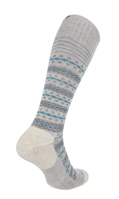 Mini Fairisle Damen Kompressionsstrümpfe 15-20 mmHg Black