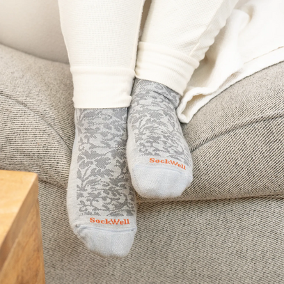 Damask Damen Kompressionsstrümpfe 15-20 mmHg Oyster