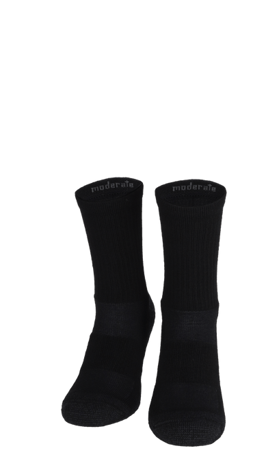Walk About Crew Herren Wandersocken 15-20 mmHg Black