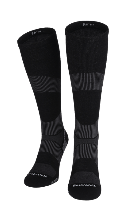 Stabilizer II OTC Herren Sportsocken 20-30 mmHg Black