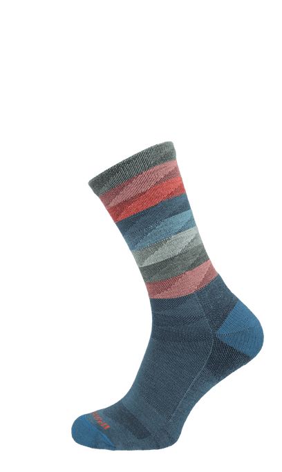 Peaks Damen Wandersocken 15-20 mmHg Blueridge